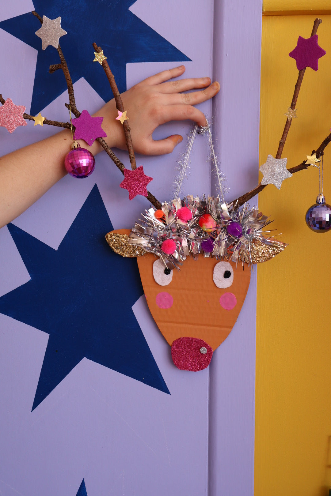 Christmas Workshop - Rudolph Wall Hanger - Saturday 6th December 10:30-12pm