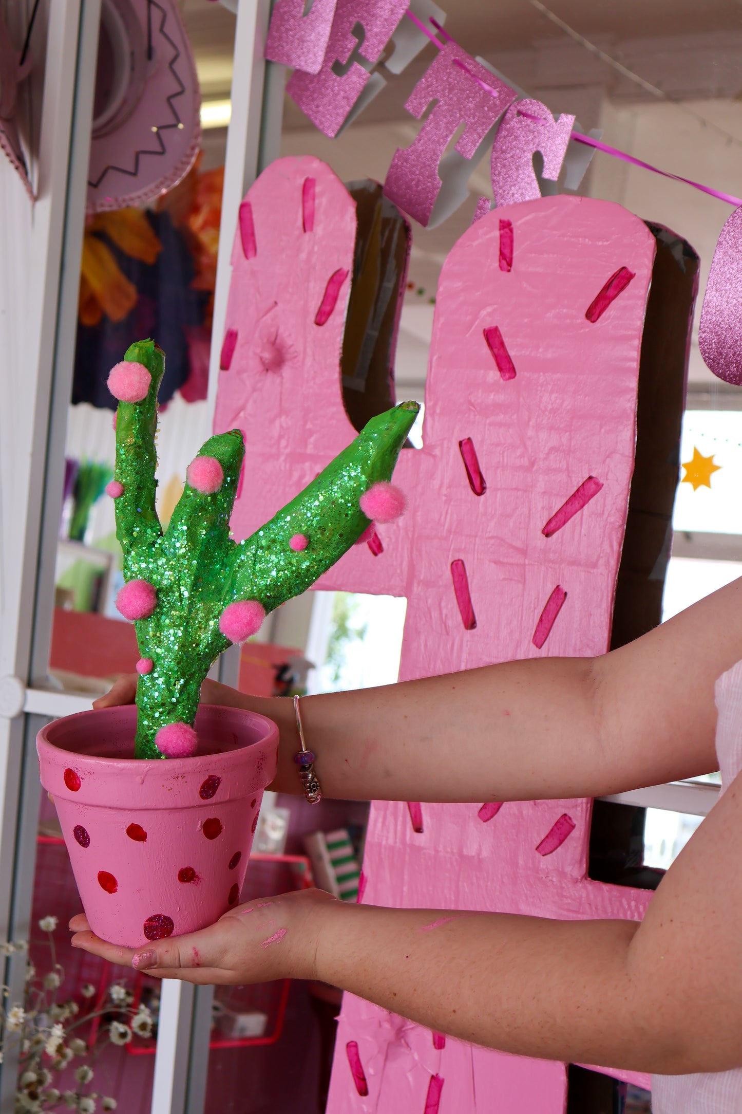 TCMF - Paper Mache Cactus and POT - Thursday 23rd January 1-2:30pm