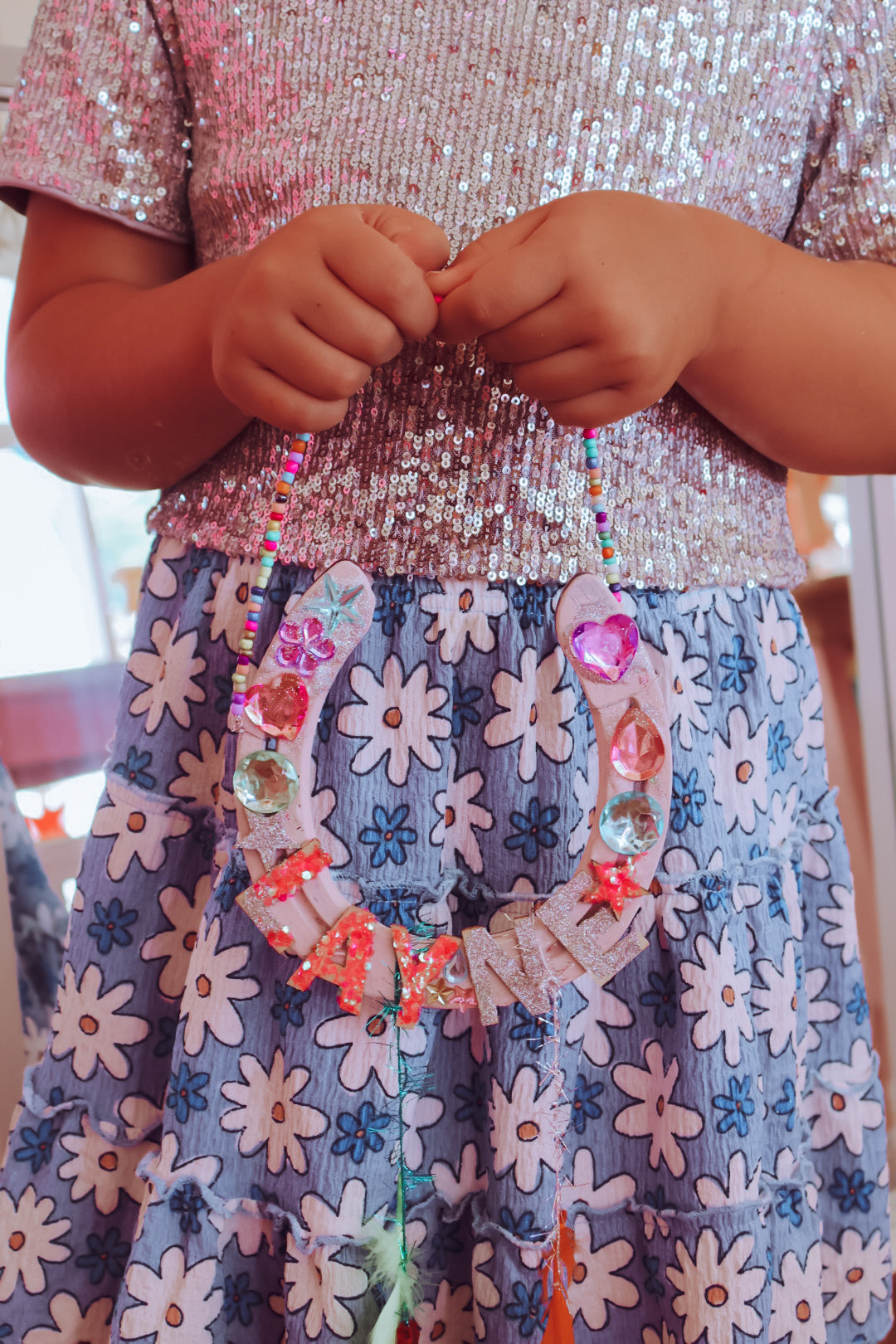 TCMF Workshop - Bedazzled Iron Horseshoe 5+ - Wednesday 21st January 2-3:30pm