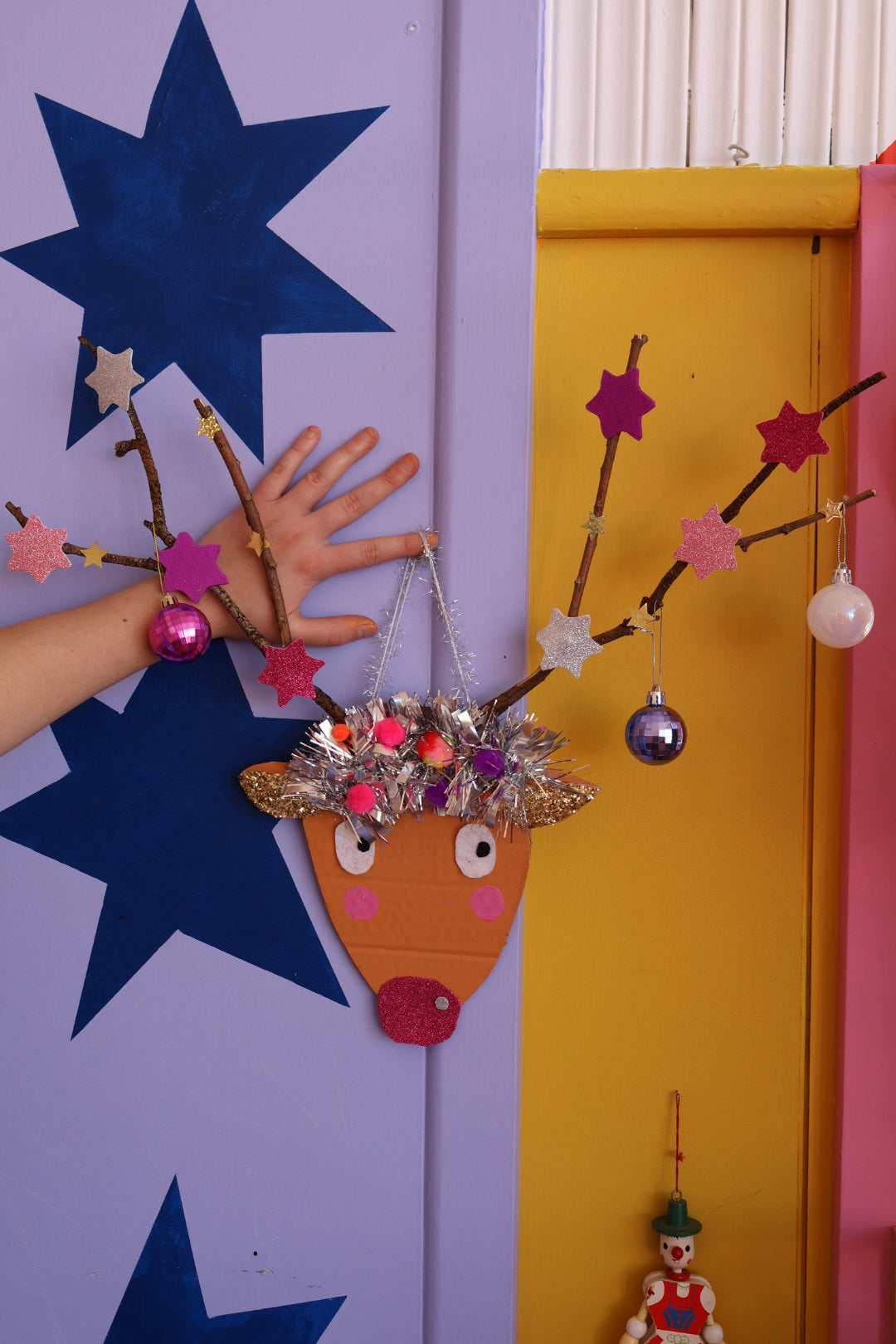 Christmas Workshop - Rudolph Wall Hanger - Saturday 6th December 10:30-12pm