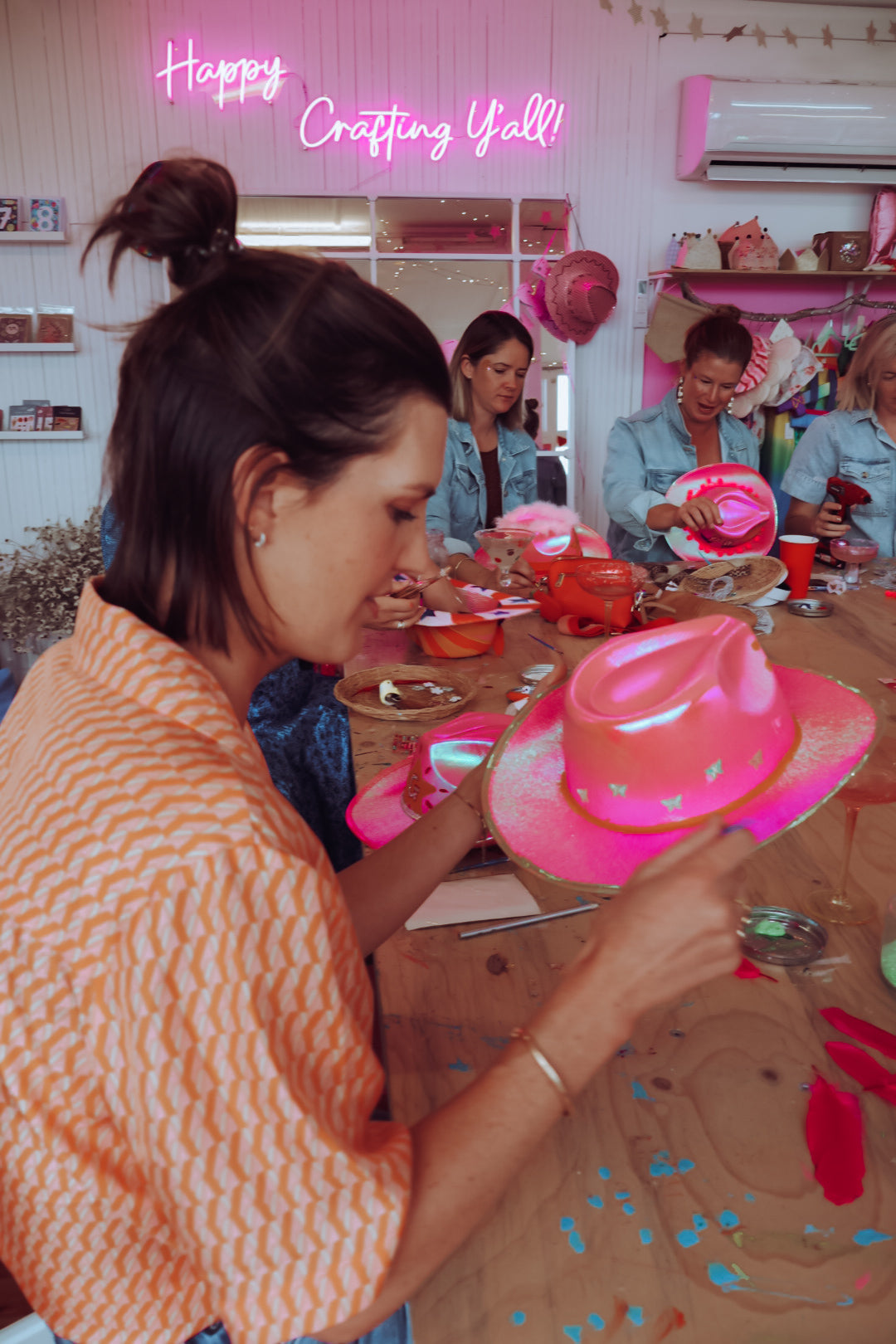 TCMF - Adult - “Let’s Go Girls” Cowgirl Hat Bedazzle - Saturday 17th January 12-2pm