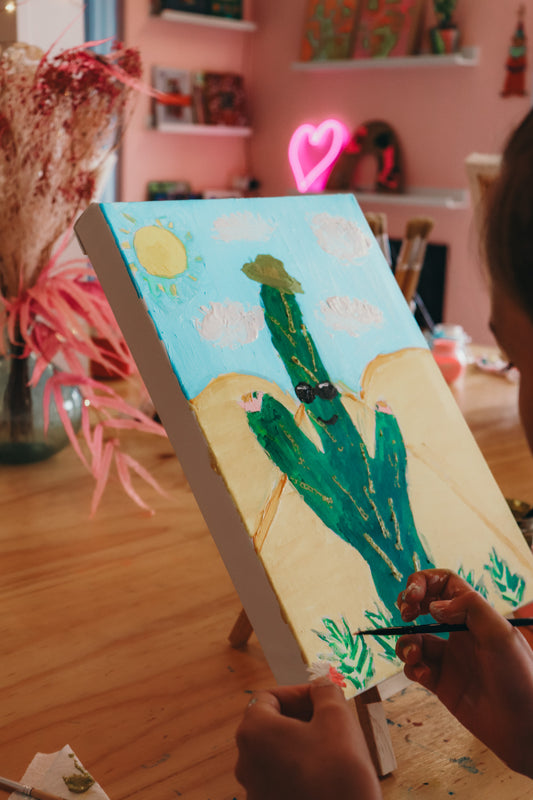 Cactus Painting Workshop