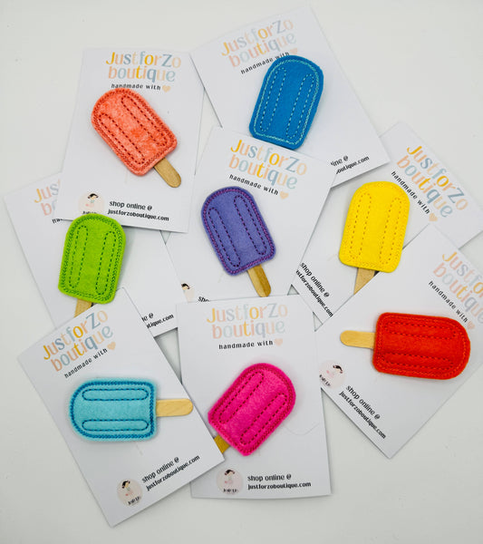 Popsicle Fun Hair Clips