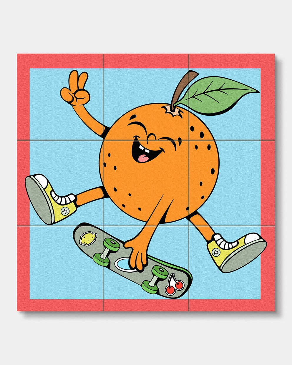 Cool Dudes Wooden Blocks