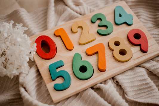 Wooden Number Puzzle