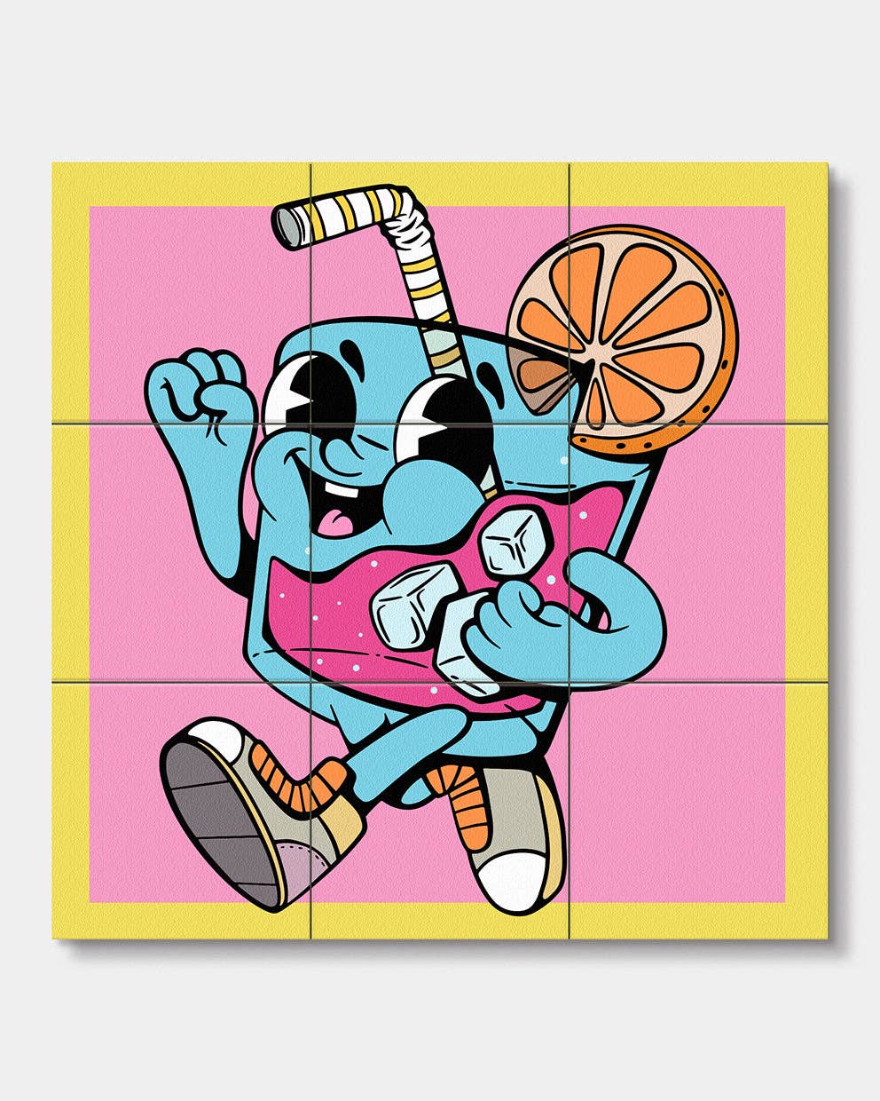 Cool Dudes Wooden Blocks