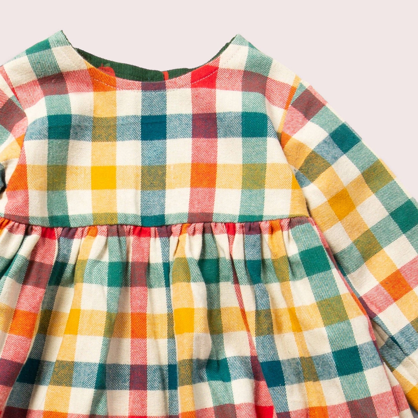 Apple Reversible Corduroy Pocket Dress