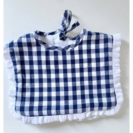 Gingham bib