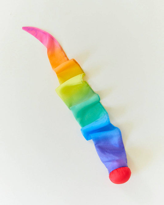 Silk Skytail - Waldorf Toy for Throwing, Movement Play