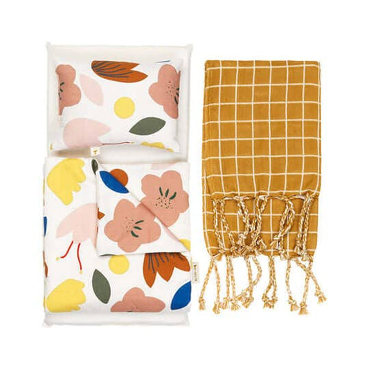 Fabelab - Doll Bedding - Mattress Set - Mix
