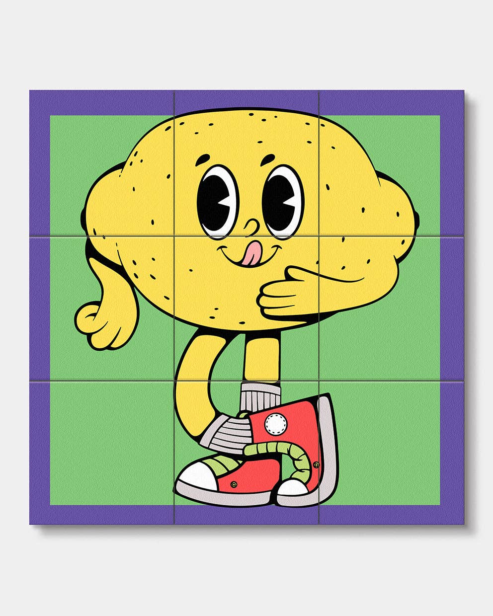 Cool Dudes Wooden Blocks