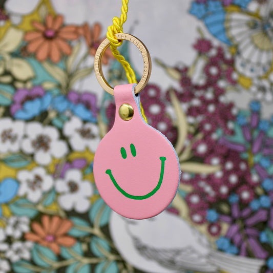 Feeling Lush Smilie Face Key Fob