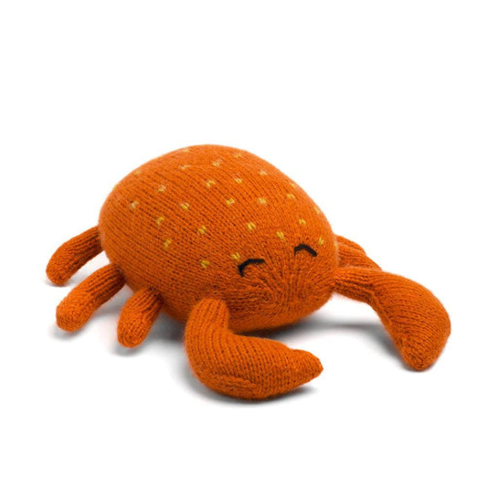 Soft Alpaca knitted Crab Cuddly